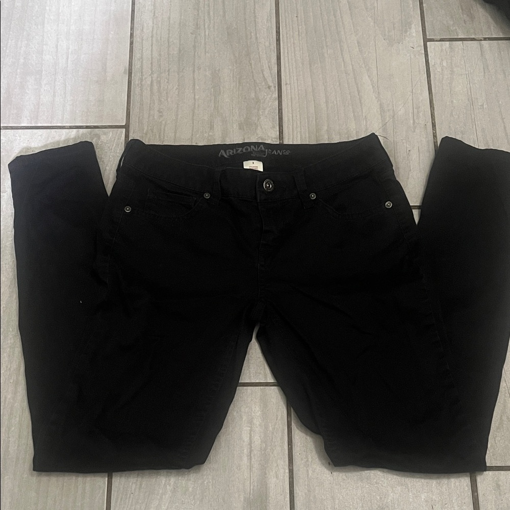 Arizona Jean Company Black Denim Jeans